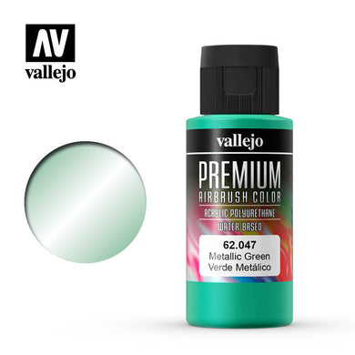 Vallejo - Premium Colour - Metallic Green 60 ml