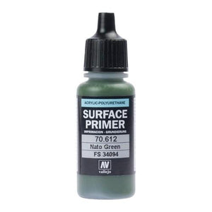 Vallejo - Surface Primer - NATO Green 17 ml