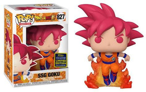 Dragon Ball Z - Super Saiyan God Goku with flames SDCC 2020 Exclusive Pop! Vinyl Figure