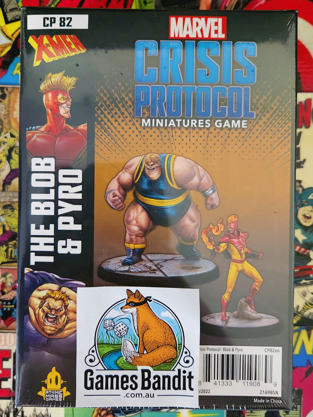 Marvel Crisis Protocol The Blob & Pyro