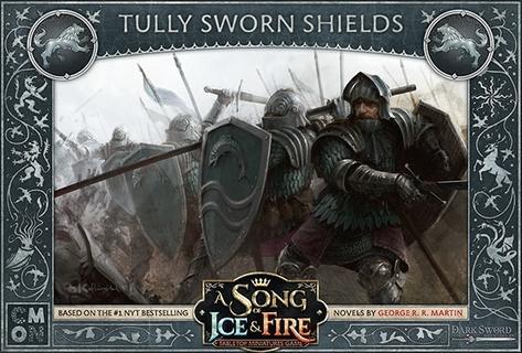 A Song of Ice and Fire TMG Stark Tully Sworn Shields