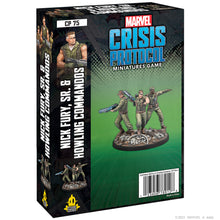 Load image into Gallery viewer, Marvel Crisis Protocol Nick Fury Sr &amp; the Howling Commandos