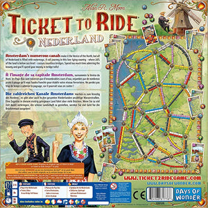 Ticket to Ride: Nederland Map Expansion - Map Collection 4