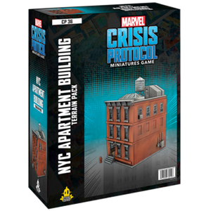 Marvel Crisis Protocol New York City NYC Apartment Building Terrain Pack