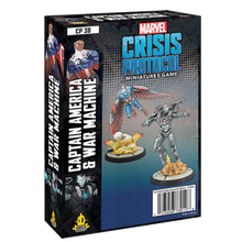 Load image into Gallery viewer, Marvel Crisis Protocol Captain America &amp; War Machine
