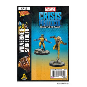 Marvel Crisis Protocol Wolverine & Sabertooth