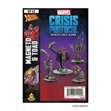 Load image into Gallery viewer, Marvel Crisis Protocol Magneto &amp; Toad