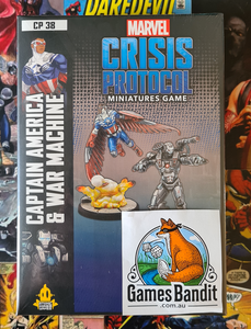 Marvel Crisis Protocol Captain America & War Machine
