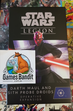 Load image into Gallery viewer, Star Wars Legion Darth Maul and Sith Probe Droids Operative Expansion