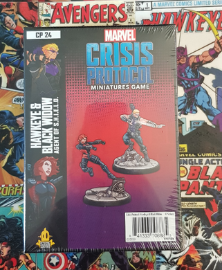 Marvel Crisis Protocol Hawkeye & Black Widow