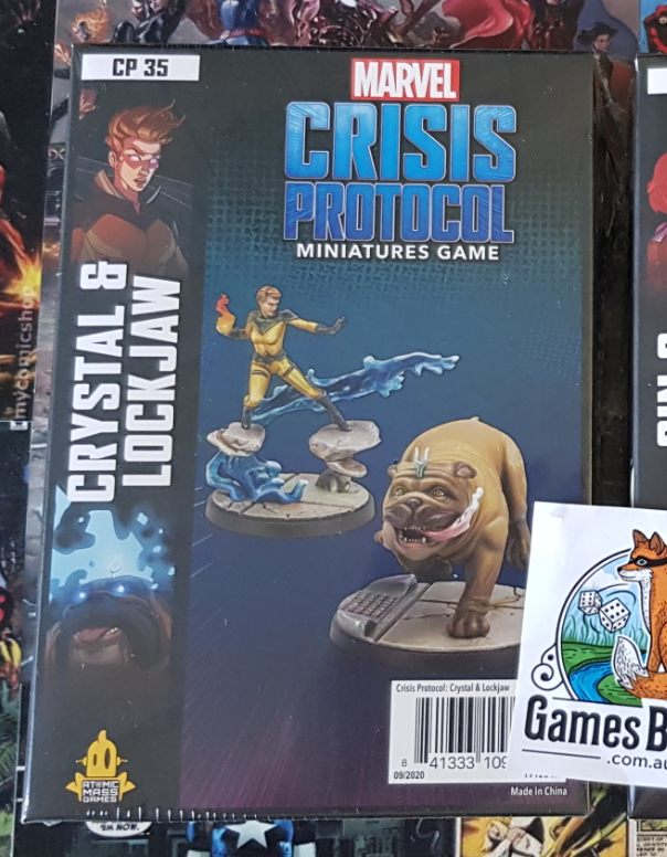Marvel Crisis Protocol Crystal & Lockjaw