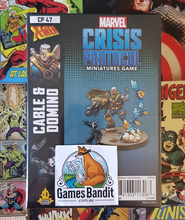 Load image into Gallery viewer, Marvel Crisis Protocol Domino &amp; Cable