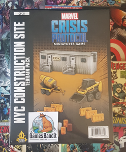 Marvel Crisis Protocol NYC Construction Site Terrain Pack
