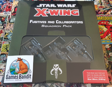 Load image into Gallery viewer, Star Wars X-Wing 2nd Edition Fugitives and Collaborators Squadron Pack