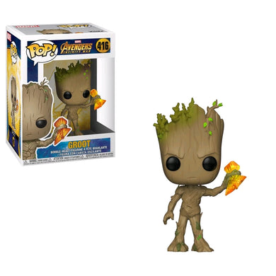 Avengers 3 - Groot w/Stormbreaker Pop! Vinyl Figure