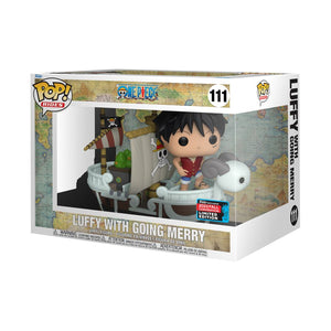 One Piece Luffy with Going Merry #111 NYCC 2022 Funko Pop Vinyl Rides