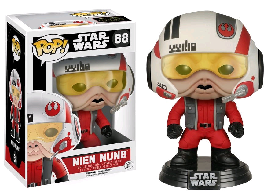 Star Wars - Nien Nunb with Helmet Episode VII The Force Awakens US Exclusive Pop! Vinyl Figure