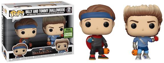 WandaVision - Billy and Tommy (Halloween) ECCC 2021 Spring Convention Exclusive 2-Pack Pop! Vinyl