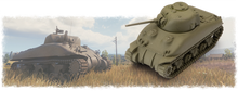 Load image into Gallery viewer, World of Tanks Miniatures Game Wave 2 Tank American (M4A1 75mm Sherman)