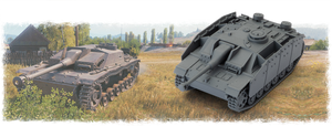 World of Tanks Miniatures Game Wave 1 Tank German (StuG III G)