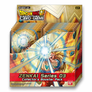 Dragon Ball Super Card Game Zenkai Series Set 03 Collectors Booster Box B20-C