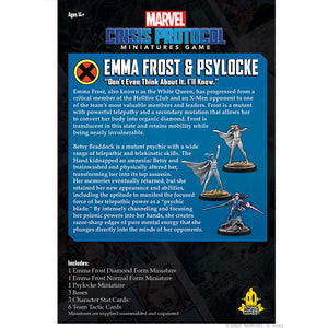 Marvel Crisis Protocol Emma Frost & Psylocke