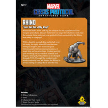Load image into Gallery viewer, Marvel Crisis Protocol Rhino