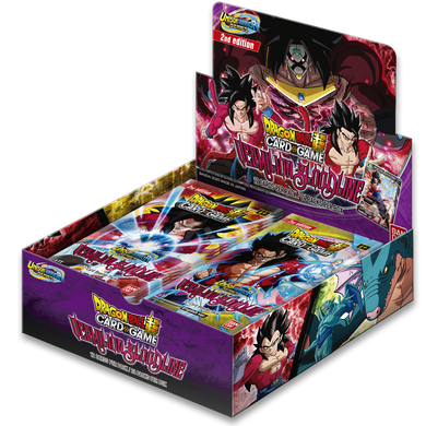 Dragon Ball Super Card Game UW2 Booster Display Vermilion Bloodline second edition