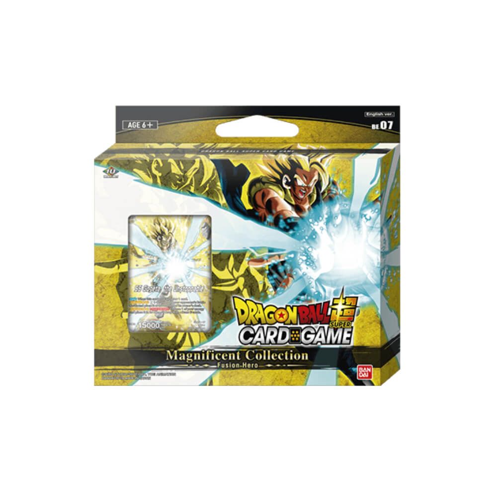 Dragon Ball Super Card Game Magnificent Collection: Fusion Hero Gogeta BR Version [DBS-BE07] Set of 6