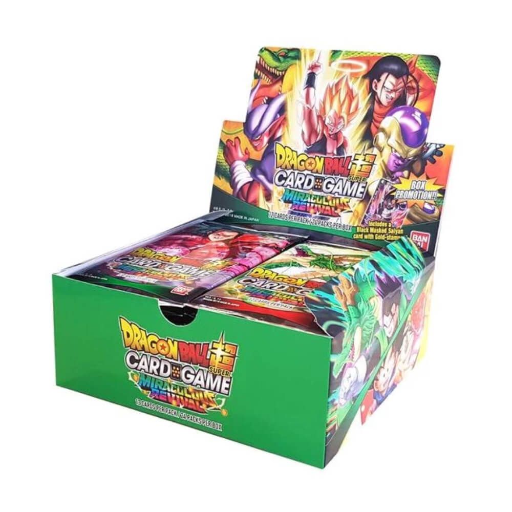 Dragon Ball Super Card Game Series 5 Miraculous Revival Boost Pack Box Set [DBS-B05] with 24 Booster Packs