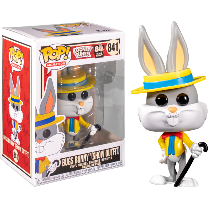 Looney Tunes - Bugs Show Outfit  80th Anniversary Pop! Vinyl Figure