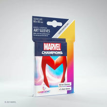 Load image into Gallery viewer, GameGenic Marvel Champions Art Card Sleeves - Scarlet Witch Sleeves (66mm x 91mm) (50 Sleeves) [PREORDER]