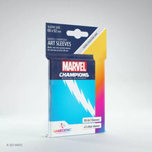 Load image into Gallery viewer, GameGenic Marvel Champions Art Card Sleeves - Quicksilver Sleeves (66mm x 91mm) (50 Sleeves) [Preorder]