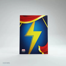 Load image into Gallery viewer, GameGenic Marvel Champions Art Card Sleeves - Ms Marvel Sleeves (66mm x 91mm) (50 Sleeves) [PREORDER]