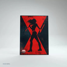 Load image into Gallery viewer, GameGenic Marvel Champions Art Card Sleeves - Black Widow Sleeves (66mm x 91mm) (50 Sleeves) [PREORDER]