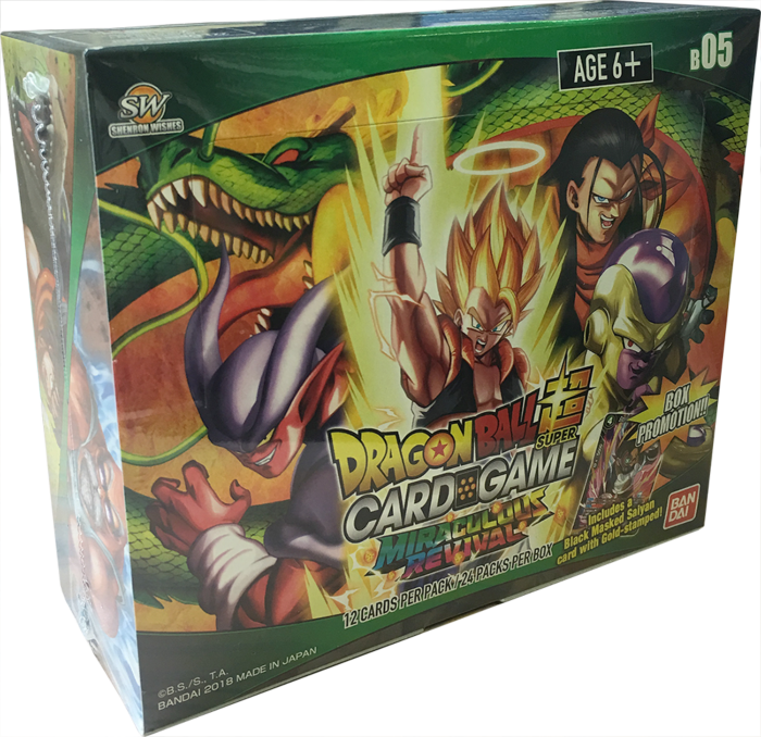 Dragon Ball Super Card Game Miraculous Revival BT5 Booster Box with 24 –  Games Bandit