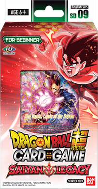 Dragon Ball Super Card Game Series 7 Assault Of The Saiyans Saiyan Legacy Starter Deck [DBS-SD09]
