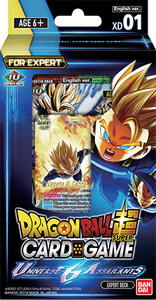 Dragon Ball Super Card Game Expert Deck 01 Series 7 Universe 6 Assailants [DBS-XD01]