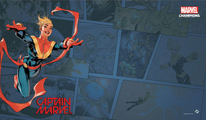 Marvel Champions: LCG - Captain Marvel Game Mat