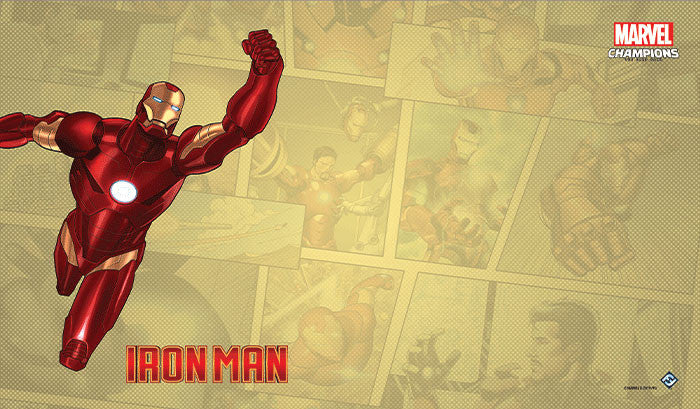 PREORDER Marvel Champions: LCG - Iron Man Game Mat