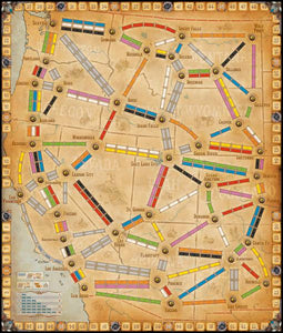 Ticket to Ride - France & Old West Map Expansion - Map Collection 6