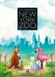 New York Zoo Board Game w/ Pink Elephant Promo