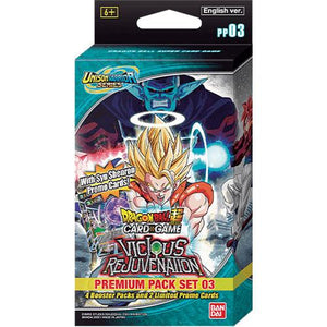 Dragon Ball Super Card Game Unison Warrior Vicious Rejuvenation Premium Pack 03 (PP03)