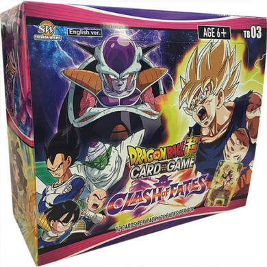 Dragon Ball Super Card Game Clash of Fates Booster Box [DBS-TB03]