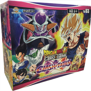 dragon ball clash of fates booster box Super: Ultra-Bout Series 01 Index card and clear spine included Dragon Ball Super Clash of