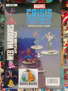 Marvel Crisis Protocol Web Warriors Affiliation Pack