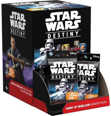 Star Wars Destiny Spirit of Rebellion Booster Display with 36 Booster Packs