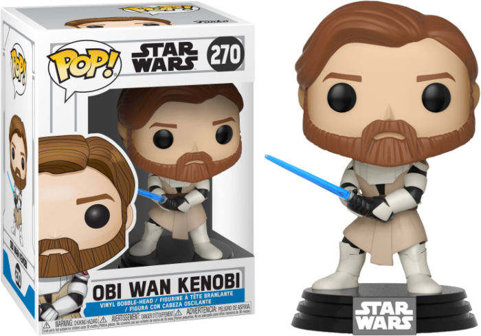 Star Wars: Clone Wars - Obi-Wan Kenobi Pop! Vinyl Figure