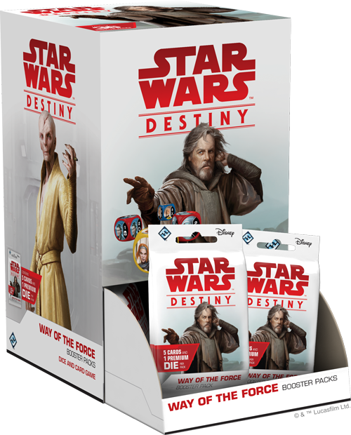 Star Wars Destiny Way of the Force Booster Box with 36 Booster Packs