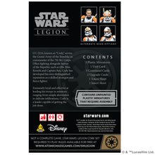 Load image into Gallery viewer, Star Wars Legion Clone Commander Cody Commander Expansion